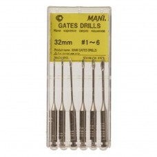 Mani Gates Drills 32mm assortiment 1-6