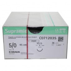 Supramid black 5/0 45cm HS15