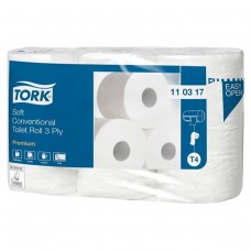 Tork Premium Toiletpapier 3-laags wit