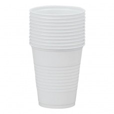 Plastic Drinkbekers wit 148ml