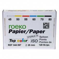 Top Color Paper Points ass. 45-80 steriel