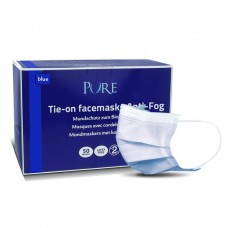 PURE Mondmaskers koordjes blauw anti-fog