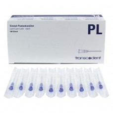 Transcoject Pastenkan?len Luer 0,6x23mm blau